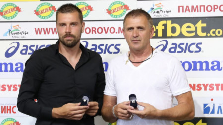Мартин Луков (вляво) и Бруно Акрапович