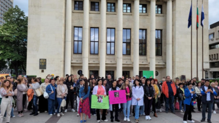 Протест на медицинските специалисти в Бургас, архив