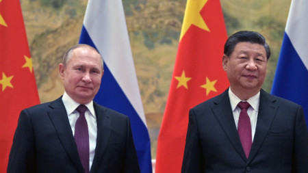 Президентите на Русия Владимир Путин и на Китай Си Цзинпин 
