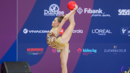 Магдалина Миневска се представи добре на турнира по художествена гимнастика в Портимао