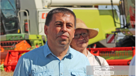 Дончо Калудов по време на протеста на 18 септември 2023 г. 