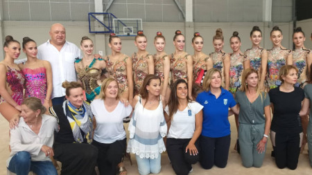 Delegacioni bullgar për Kampionatin Botëror të gjimnastikës ritmike në Baku 
