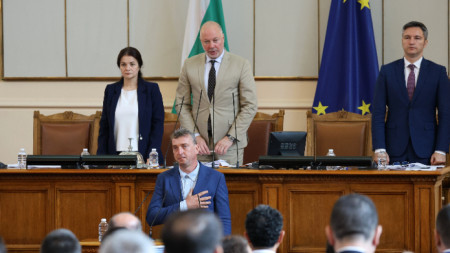 Васил Тодев полага клетвата си като народен представител, 26 юли 2023 г.