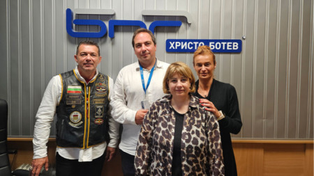 Даниел Капсъзов, Александър Райчев, Наталия Маева и Росица Букова (от ляво надясно)