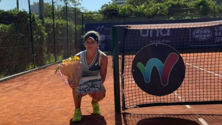 Гергана Топалова стигна до финала на турнира по тенис в Лисабон