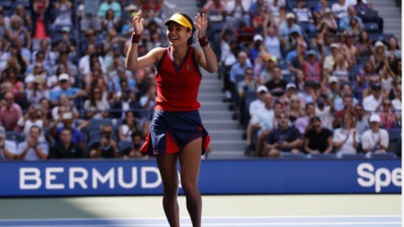 Шампионката от Откритото първенство на Съединените щати по тенис Ема