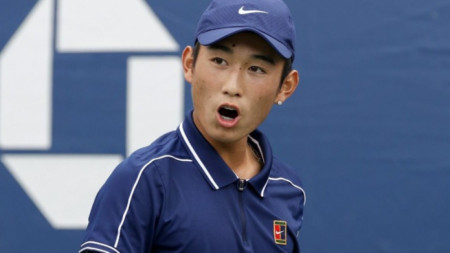 Китайският тенисист Шан Цзюнчен който е само на 17 години