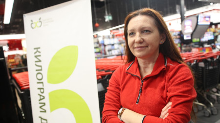 Tzanka Milanova, directrice générale de la Banque alimentaire 