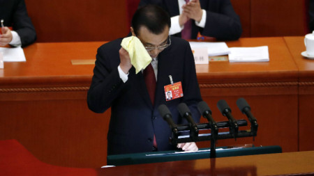 Изказване на премиера на Китай Ли Къцян пред годишното заседание на парламента на страната