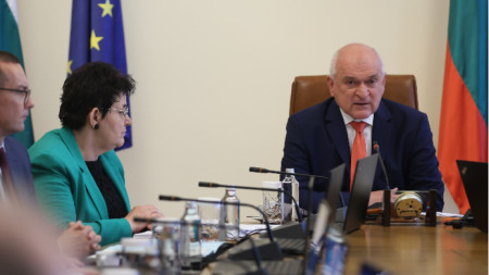 Заседание на служебното правителство, водено от премиера Димитър Главчев.