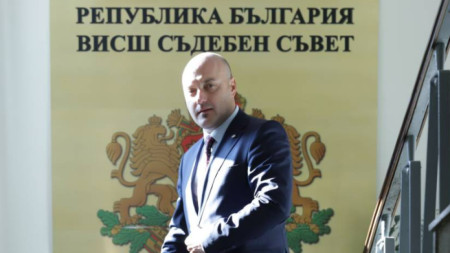 El ministtro de Justicia, Atanas Slavov