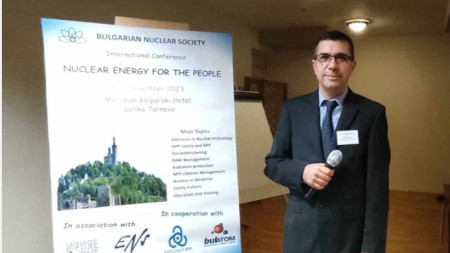 Младен Митев, председател на Българското ядрено дружество