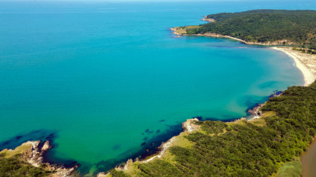 Черно море в района на Приморско.