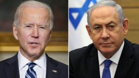 Американският президент Джо Байдън е казал на израелския премиер Бенямин