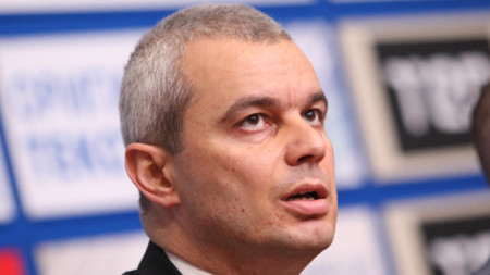 Костадин Костадинов, лидер на партия „Възраждане“