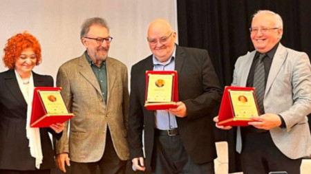 Alina Karahanova, Tamer Levent, Aleksandır Hacihristov ve Lyubomir Slavkov