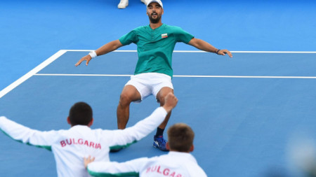 Българският национален отбор по тенис постигна историческо класиране за Световна