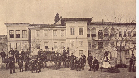 Солунската българска мъжка гимназия през 1891 година