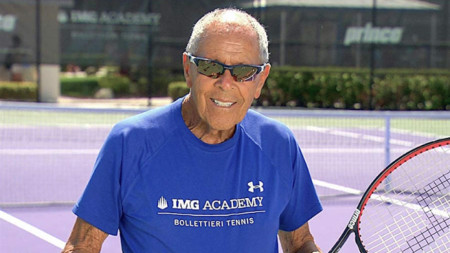 Американецът Ник Болетиери, който е един от най-големите тенис треньори