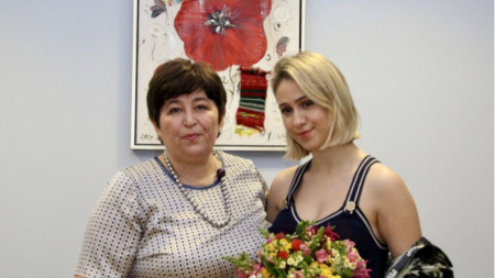 Бургазлийката Мария Бакалова получи почетния знак Посланик на дестинация България Той