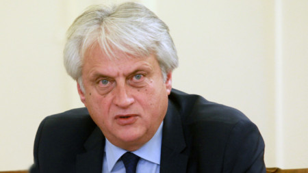 Caretaker Interior Minister Boyko Rashkov