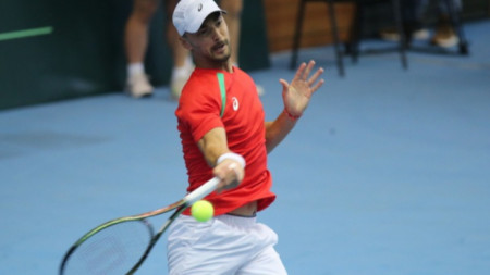 Димитър Кузманов отпадна в полуфиналите на турнира по тенис от