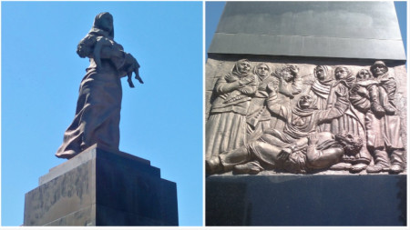 Паметник на жертвите от Ходжали в Баку