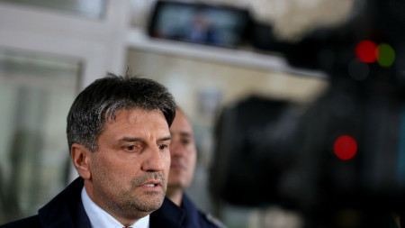 Директорът на Столична дирекция на вътрешните работи (СДВР) главен комисар Любомир Николов дава брифинг за медиите - 27 ноември 2025 г.