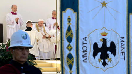 Папа Франциск в Акуила - 28 август 2022