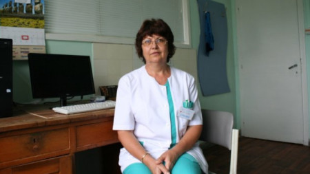 Д-р Елена Ангелова - началникът на педиатрията в общинската болница „Свети Иван Рилски“ в Горна Оряховица.