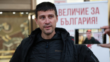 Ivelin Mihaylov, leader of Velichie party