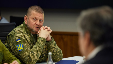 Главнокомандващият въоръжените сили на Украйна ген. Валерий Залужни.