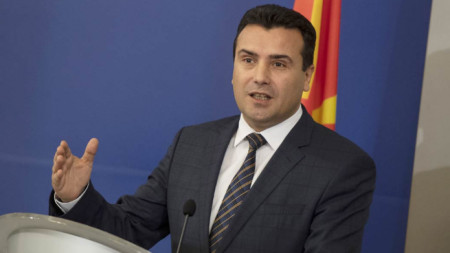 Ministerpräsident Nordmazedoniens Zoran Zaev 