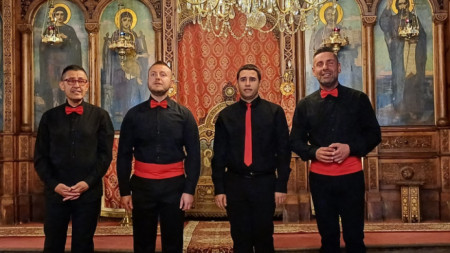 Квартет Светоглас - Даниел Спасов, Станимир Иванов, Николай Боянов и Милен Иванов