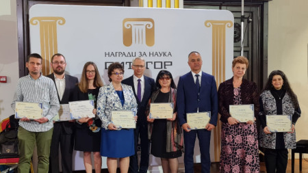 Осем учени получиха награда Питагор на Министерството на образованието и