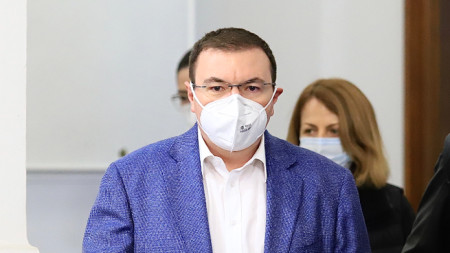Bulgaria's Minister of Health Kostadin Angelov