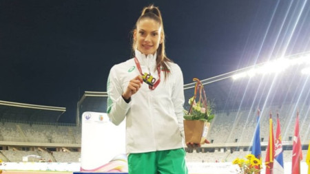 Габриела Петрова завоюва балканските титли на троен и на дълъг скок