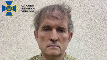 Задържаният от Украйна Виктор Медведчук, 12 април 2022 г.