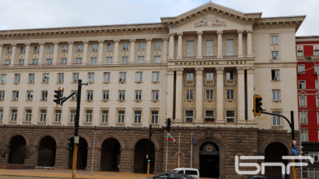 Сградата на Министерския съвет в София