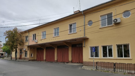 Настоящата сграда на пожарната в Сливен