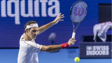 Роджър Федерер записа 22-а поредна победа в Базел.