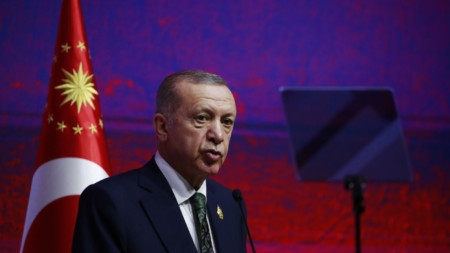 Президентът Реджеп Ердоган каза, че минималната работна заплата ще стане най-малко 8500 лири ($455)