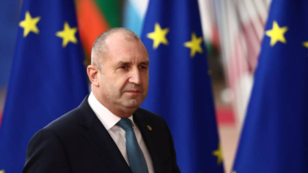 Președintele bulgar Rumen Radev