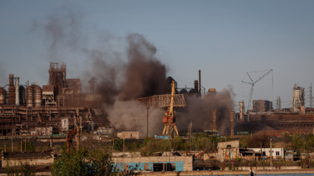La acería Azóvstal, en la ciudad de Mariúpol