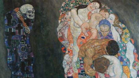 Смърт и живот от Густав Климт