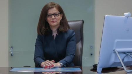 Bulgaria’s Minister of Foreign Affairs Teodora Genchovska 