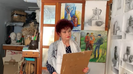 Най новата изложба живопис на Златка Пентова се нарича Ноктюрно а