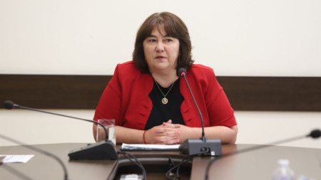 Брифинг служебния финансов министър Росица Велкова