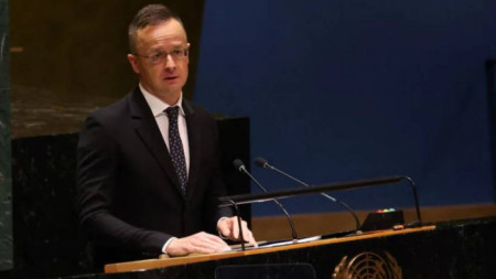 Hungary‘s Foreign Minister Peter Szijjártó