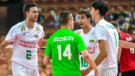 Националите по волейбол загуби с 1:3 гейма от тима на Украйна 
